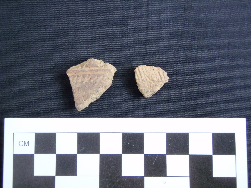 Incised pottery from Site 1