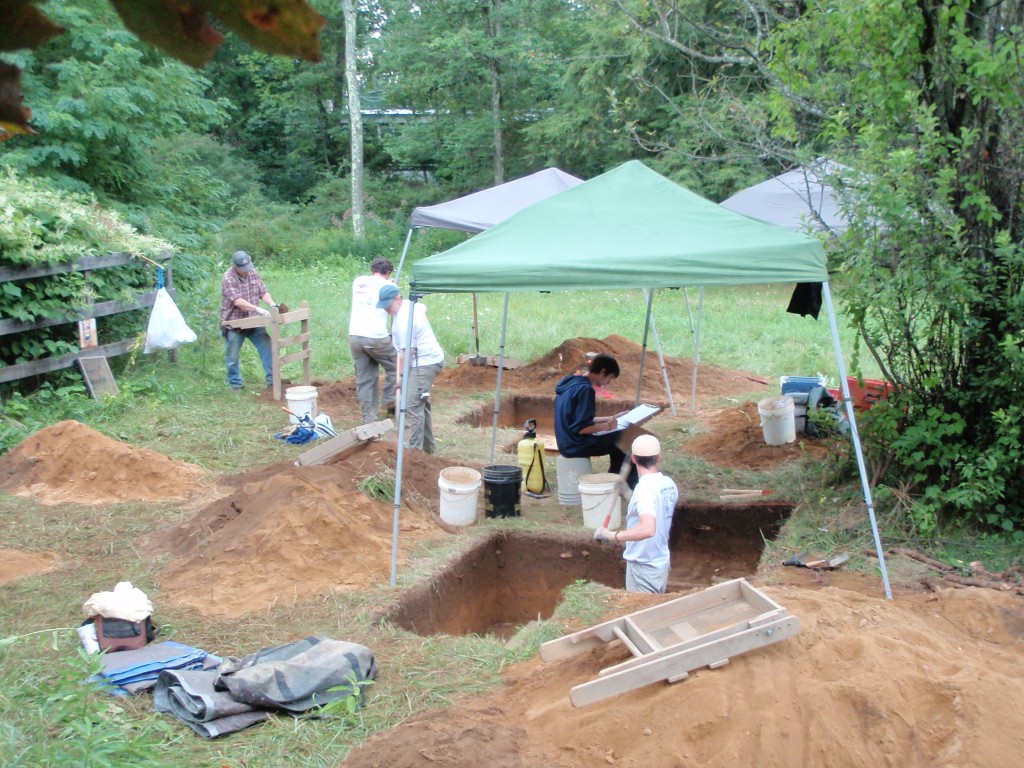 Excavation scene